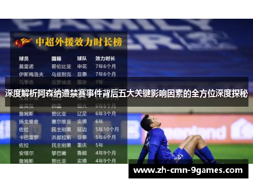 深度解析阿森纳遭禁赛事件背后五大关键影响因素的全方位深度探秘